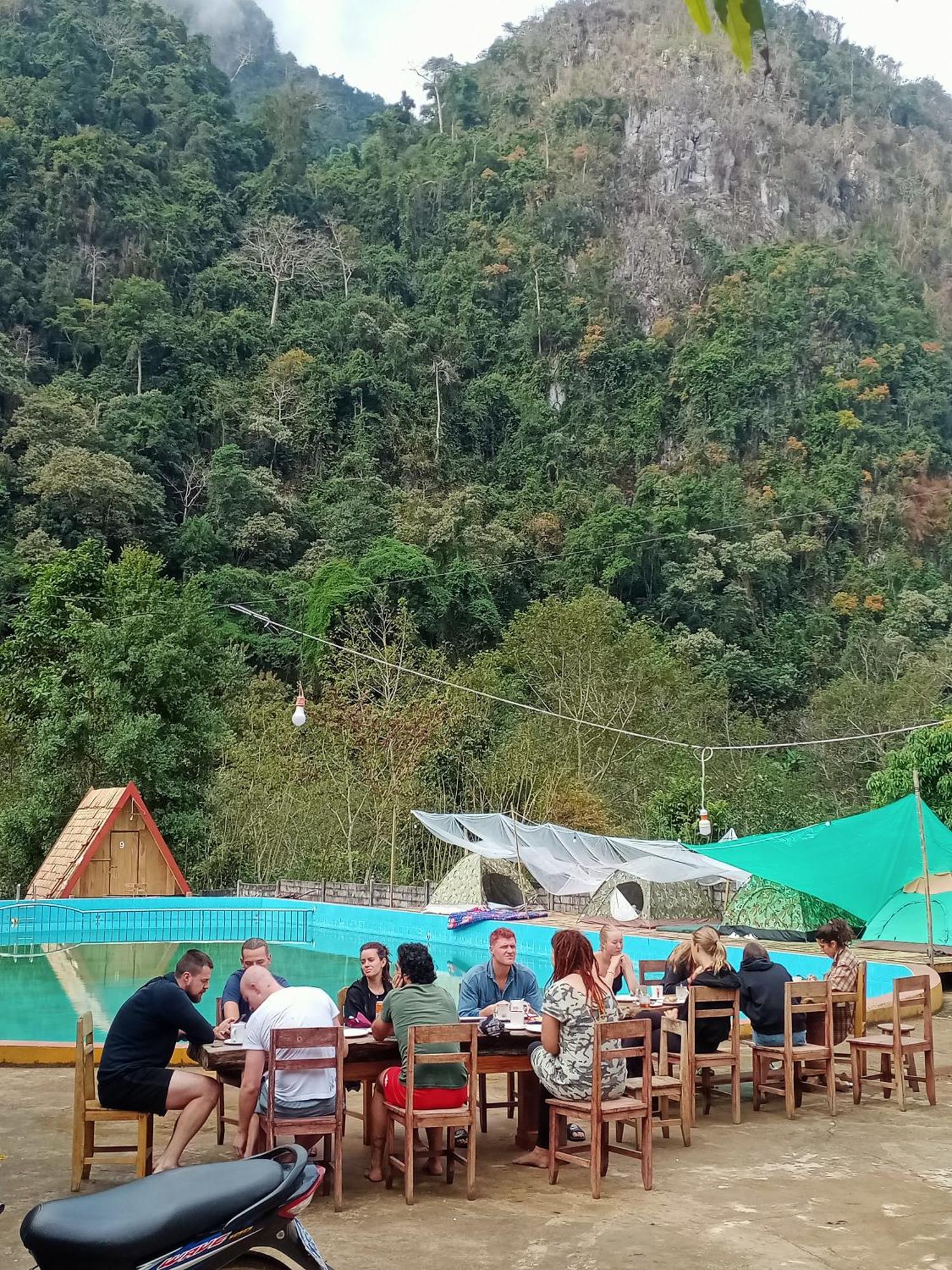 Campingsite Swimming Pool Ban Nongkham Extérieur photo