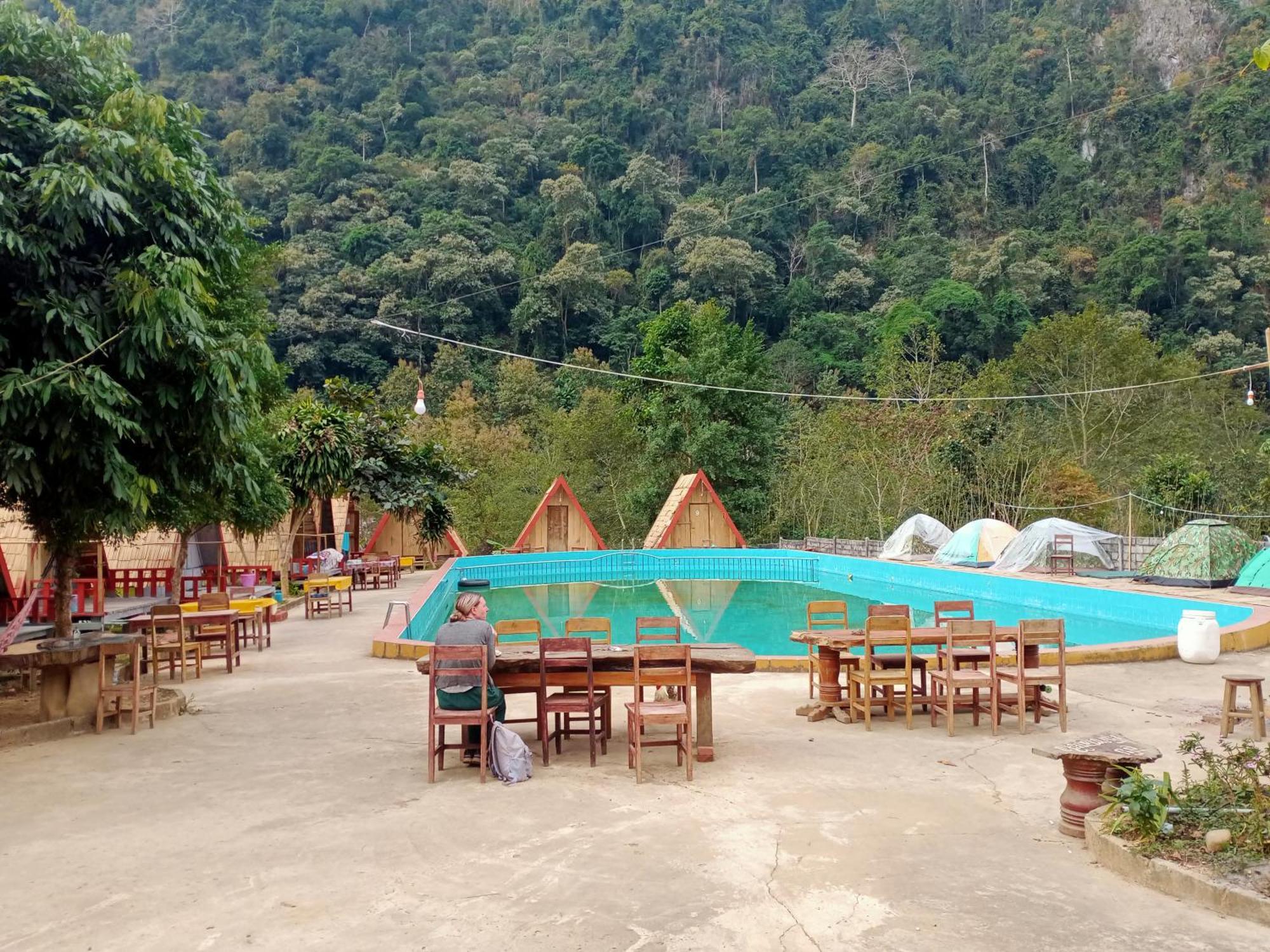 Campingsite Swimming Pool Ban Nongkham Extérieur photo